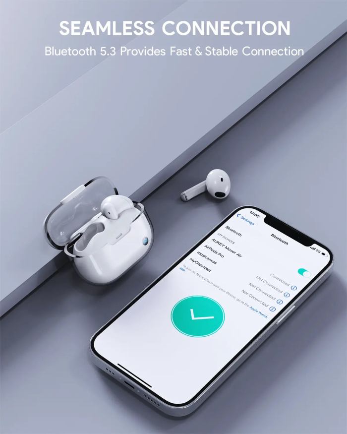 aukey true wireless earbuds move air (ep m2) aukey true wireless earbuds move air (ep m2)