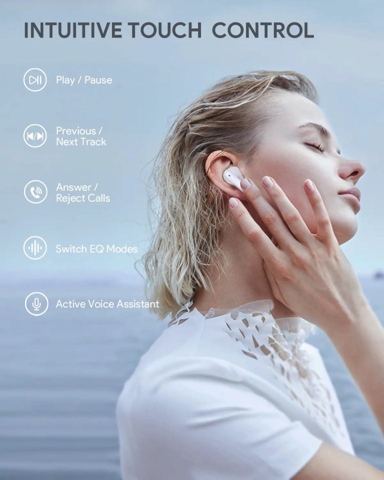 aukey true wireless earbuds move air (ep m2)