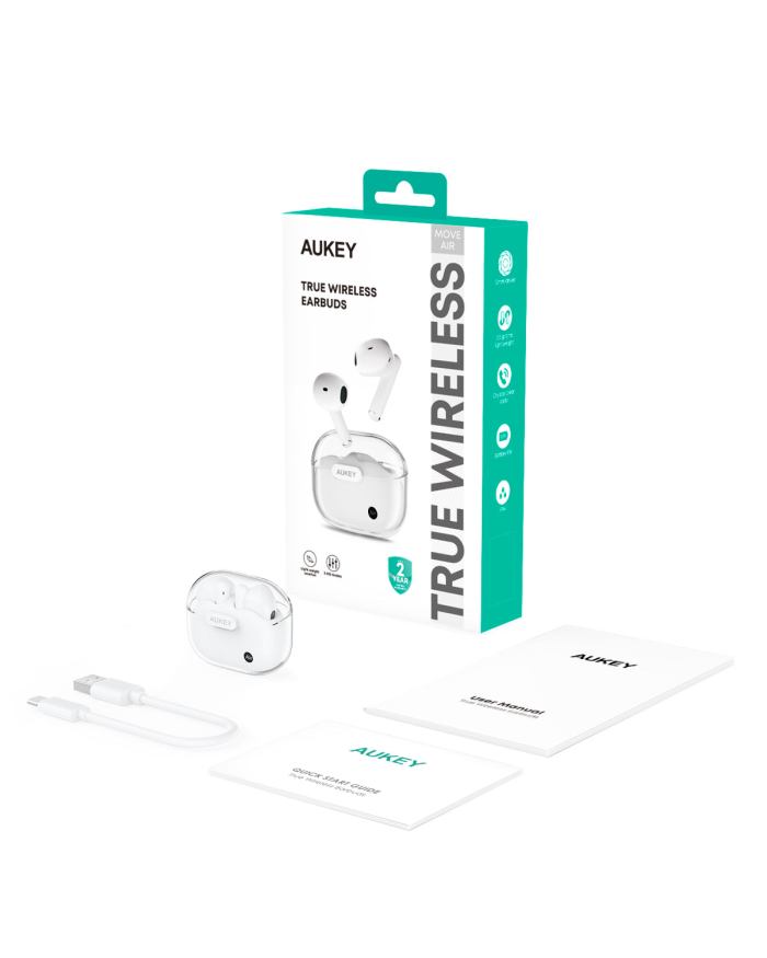 aukey true wireless earbuds move air (ep m2) aukey true wireless earbuds move air (ep m2)