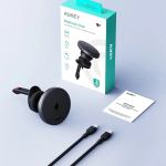 aukey maglink dash magnetic fast wireless charging phone mount (hd mc13) aukey maglink dash magnetic fast wireless charging phone mount (hd mc13)