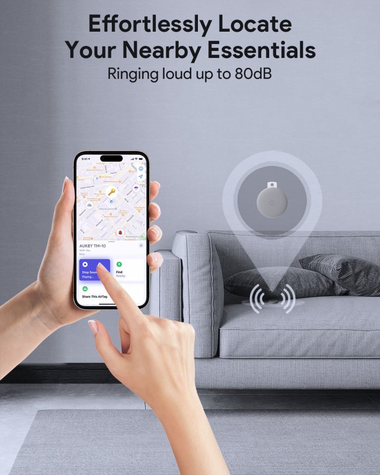aukey track mate 1 smart bluetooth tracker (tm 10) aukey track mate 1 smart bluetooth tracker (tm 10)