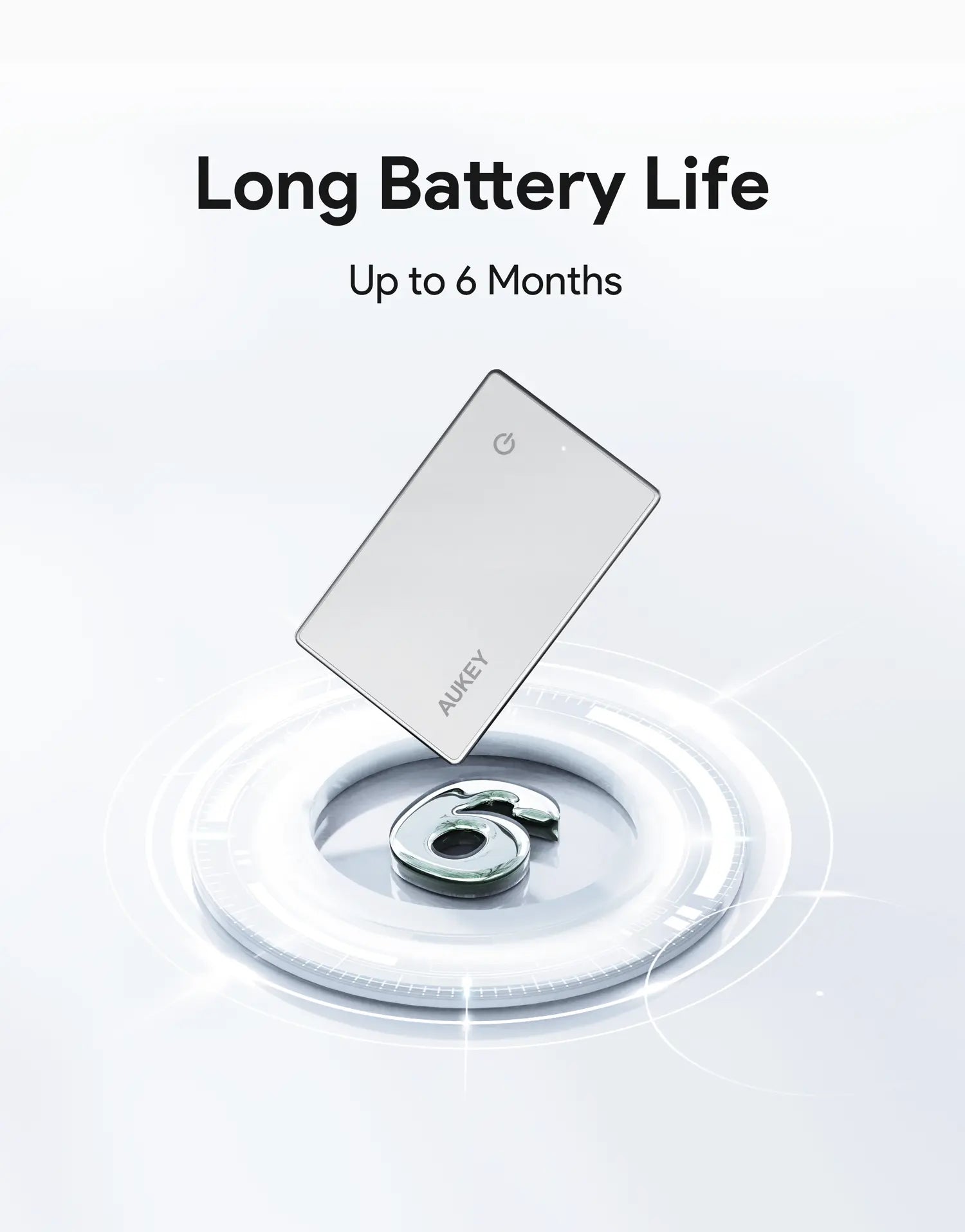 aukey track mate 3 smart bluetooth tracker (tm 21)