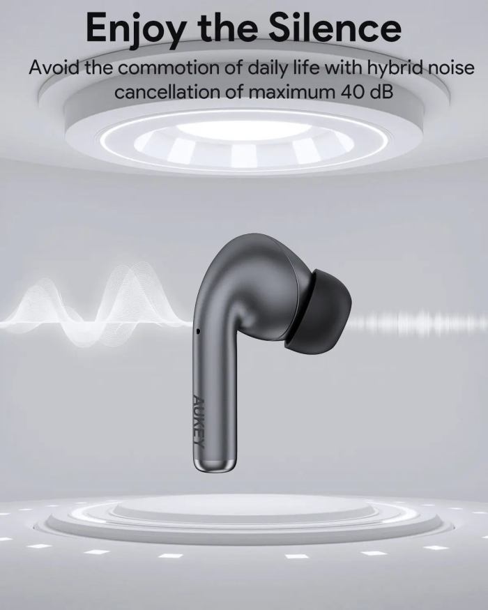 aukey true wireless earbuds with hybrid anc beyond anc pro (ep b1) aukey true wireless earbuds with hybrid anc beyond anc pro (ep b1)