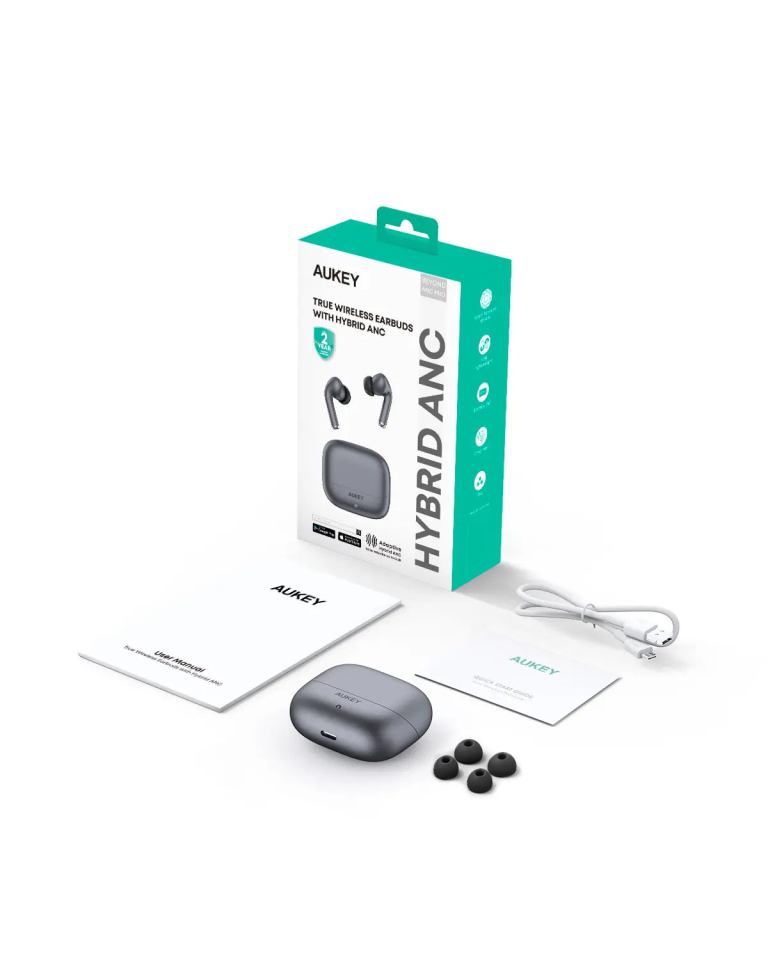 aukey true wireless earbuds with hybrid anc beyond anc pro (ep b1) aukey true wireless earbuds with hybrid anc beyond anc pro (ep b1)