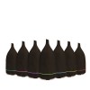 milano decor aroma diffuser 100ml ultrasonic humidifier purifier and 3 pack oils dark wood Black aroma diffusers with LED lights