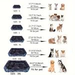 small to large pet dog bed sofa mats blue small to large pet dog bed sofa mats blue