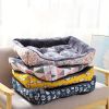 small to large pet dog bed sofa mats blue