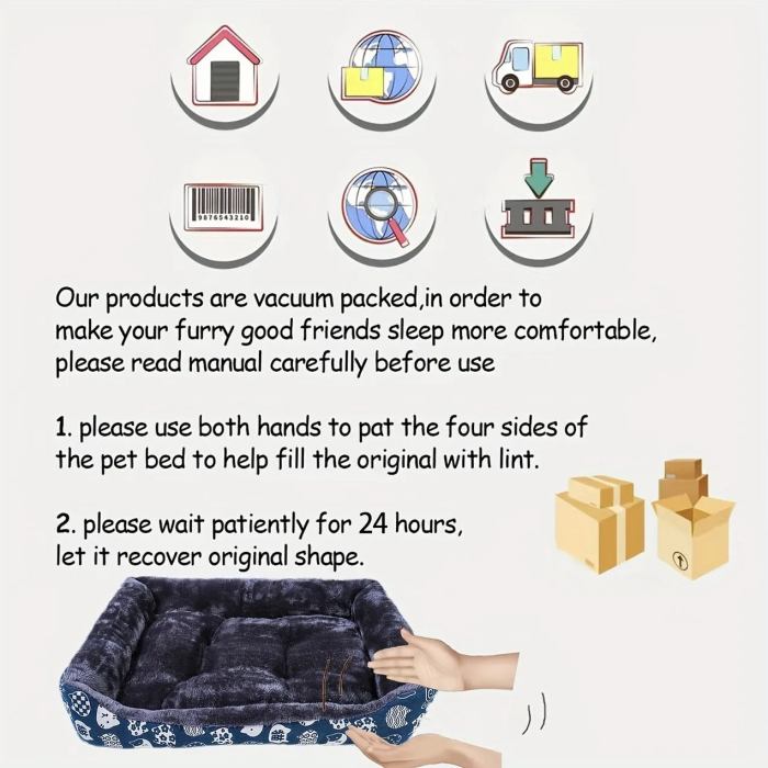 blue pet dog bed sofa mat for cats & dogs m blue pet dog bed sofa mat for cats & dogs m