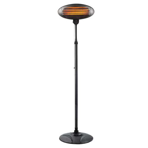 v196 h600 95484 00.jpg Freestanding outdoor patio heater with adjustable height.