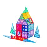 Colourful magnetic tile building toys for kids