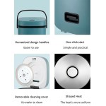 1.2l mini rice cooker travel small non stick pot for cooking soup rice stews Features of a modern kitchen appliance.