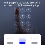 Anti-peeping touchscreen password entry technology.