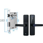 Smart digital door lock with measurements