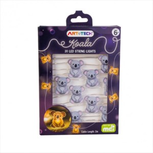 Koala LED string lights, 20 lights, 2m cable