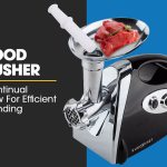 eurochef electric meat grinder, stainless steel mincer sausage filler kibbe maker, black eurochef electric meat grinder, stainless steel mincer sausage filler kibbe maker, black