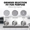 eurochef electric meat grinder, stainless steel mincer sausage filler kibbe maker, red