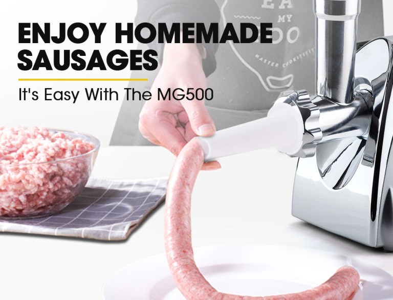 eurochef electric meat grinder, stainless steel mincer sausage filler kibbe maker, silver eurochef electric meat grinder, stainless steel mincer sausage filler kibbe maker, silver