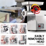 eurochef meat grinder mincer food commercial electric machine chopper shredder eurochef meat grinder mincer food commercial electric machine chopper shredder