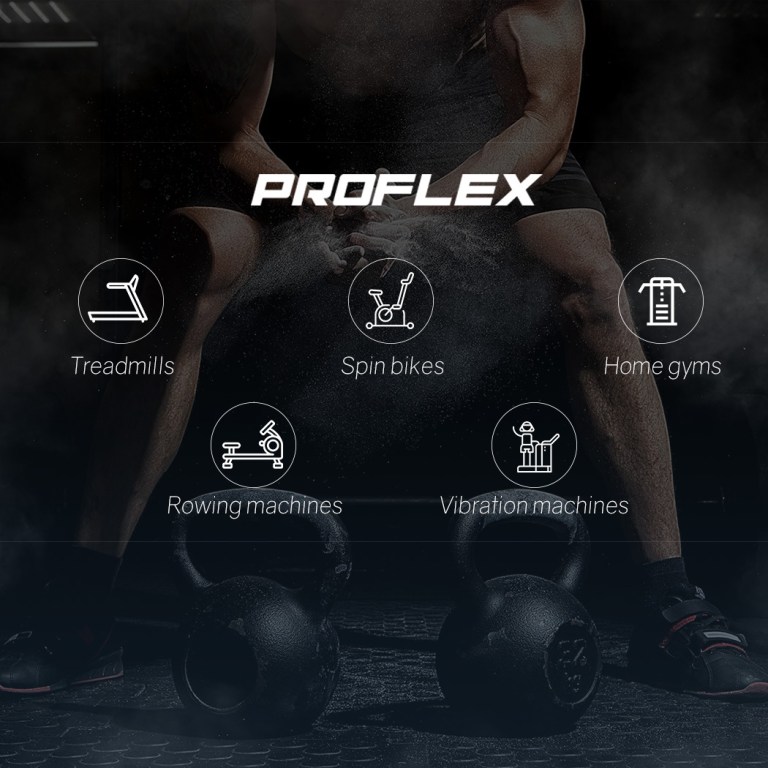 PROFLEX M8000 Multi-Station Home Gym with 98lbs Weights