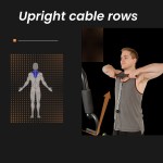 PROFLEX M8000 Multi-Station Home Gym with 98lbs Weights