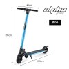 alpha peak electric scooter 300w power up to 25km/h adult teens e scooter easy fold, blue Blue Alpha Peak electric scooter with dimensions.