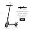 alpha urban 8 electric scooter, suspension, 25km range, 8.5 inch wheels, brushless motor, motorised commuter escooter for adults, grey Alpha Urban 8 electric scooter specifications listed.