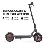 Electric scooter with 400W power and 35KM range.