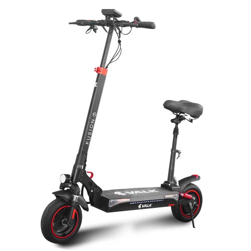 v219 trnescvaf7sa 202502241111 00.jpg Electric scooter with seat, black and red design
