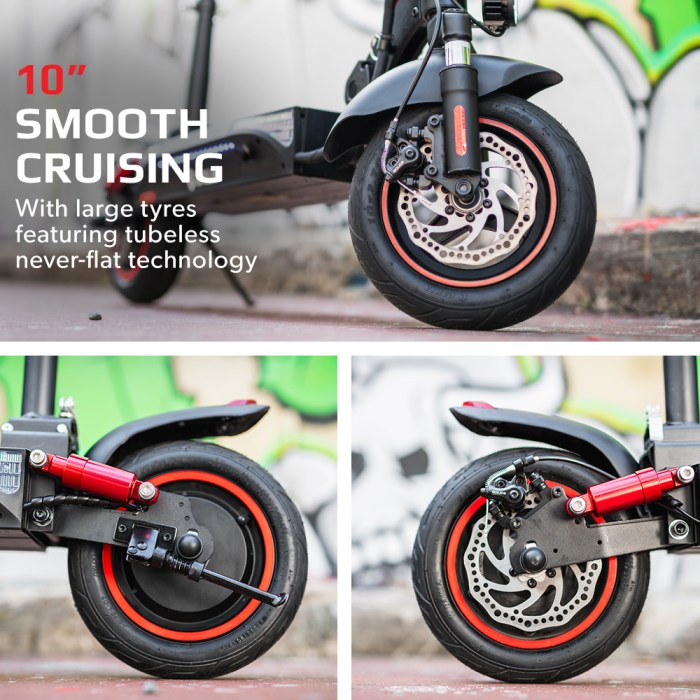 valk fusion 7 electric scooter with seat option 800w 48v 13ah lithium 50km range quad shocks 10 inch tyres Electric scooter with large tubeless wheels