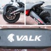 valk primal 9 dual motor 1600w extreme hill climbing e scooter electric, black Valk electric scooter close-up details