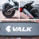 valk primal 9 dual motor 1600w extreme hill climbing e scooter electric, black Valk electric scooter close-up details