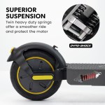 valk synergy 7 mkii 500w electric scooter 15ah 37v battery foldable e scooter adult ride on Electric scooter with superior suspension system.