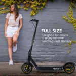 valk synergy 7 mkii 500w electric scooter 15ah 37v battery foldable e scooter adult ride on Full-size electric scooter for optimal handling and stability.
