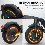valk synergy 7 mkii 500w electric scooter 15ah 37v battery foldable e scooter adult ride on Electric scooter with Trispan braking system detail