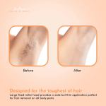 ellie & ruby 100ml digital wax warmer + 100ml aloe vera cartridge pack Hair removal before and after results