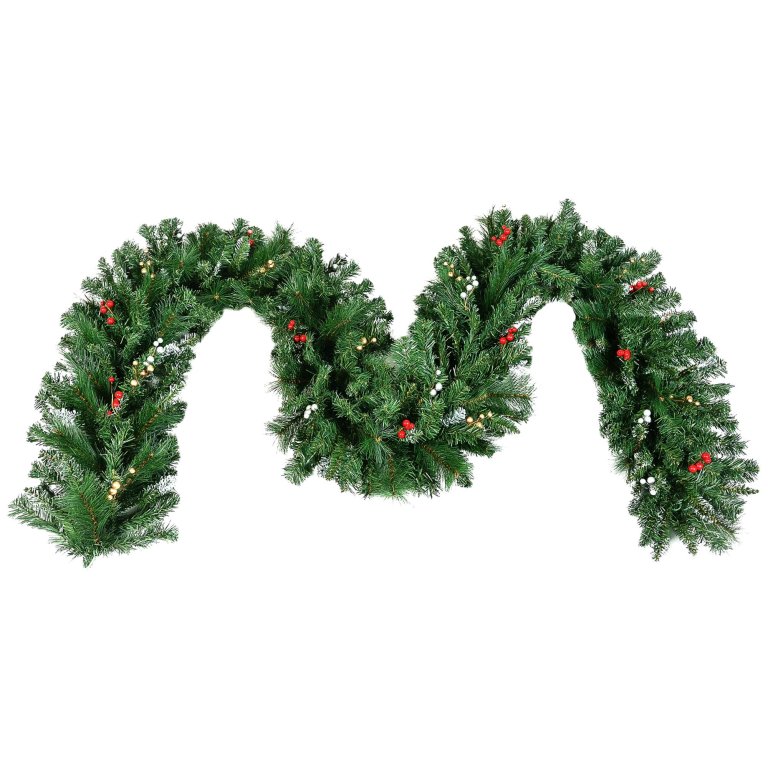 christabelle 305cm extra long christmas garland with berries christabelle 305cm extra long christmas garland with berries