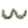 national tree company 274cm pre lit snowy stamford spruce battery operated christmas garland w/led lights & timer national tree company 274cm pre lit snowy stamford spruce battery operated christmas garland w/led lights & timer