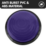 powertrain fitness yoga ball home gym workout balance trainer purple