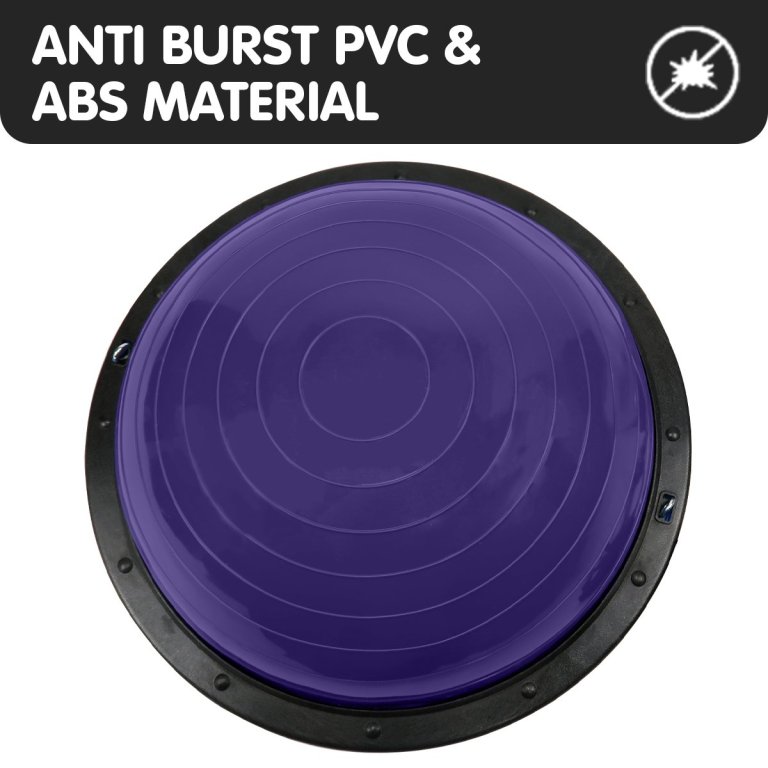 powertrain fitness yoga ball home gym workout balance trainer purple