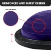 powertrain fitness yoga ball home gym workout balance trainer purple powertrain fitness yoga ball home gym workout balance trainer purple