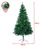 christabelle green christmas tree 1.8m xmas decor decorations 850 tips Artificial Christmas tree, 180cm tall, 850 branch tips.