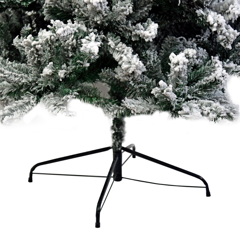 Snowy artificial Christmas tree base