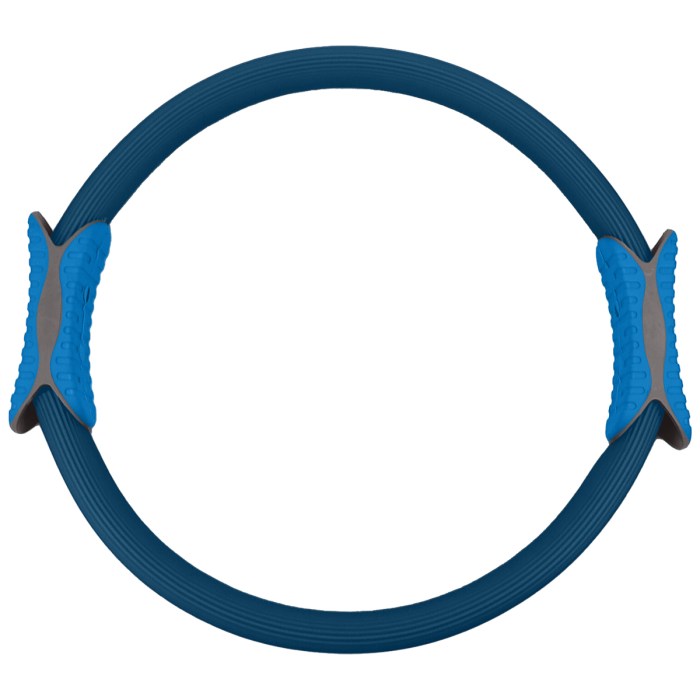 powertrain pilates ring band yoga home workout exercise band blue powertrain pilates ring band yoga home workout exercise band blue