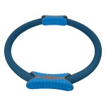 powertrain pilates ring band yoga home workout exercise band blue