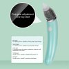 baby nasal aspirator electric safe hygienic nose cleaner snot sucker for baby (green) Five-gear facial suction device with one-key start.