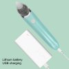 baby nasal aspirator electric safe hygienic nose cleaner snot sucker for baby (green) Portable USB rechargeable skin care device