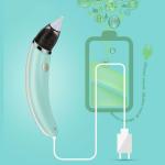 Electric ear cleaner with charging cable illustration