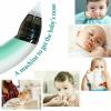 baby nasal aspirator electric safe hygienic nose cleaner snot sucker for baby (green) Baby nasal aspirator for congestion relief