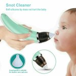 Baby nose cleaner with soft silicone tip