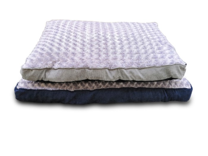 yes4pets medium dog puppy pad bed kennel mat cushion bed 85 x 60 cm blue / grey yes4pets medium dog puppy pad bed kennel mat cushion bed 85 x 60 cm blue / grey
